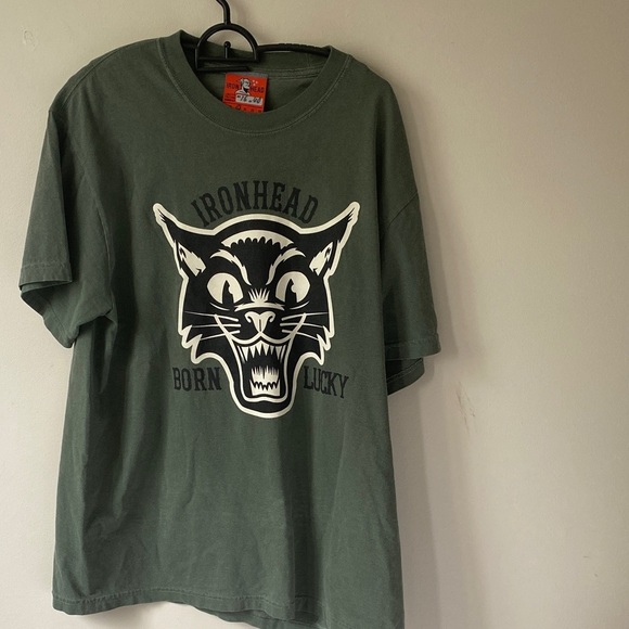 Men's Green Graphic T-Shirt - Picture 4 of 4